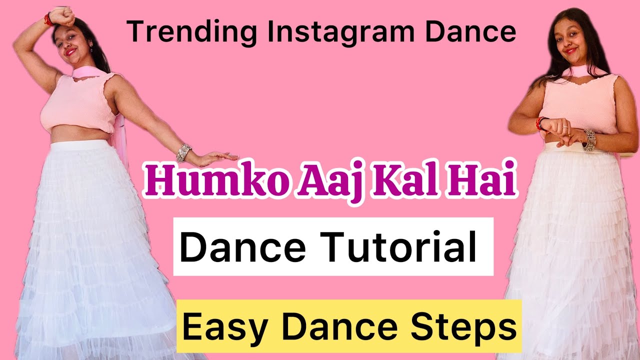 Humko Aaj Kal Hai | Dance Tutorial | Madhuri Dixit | Trending | Easy Dance Steps | Viral Video