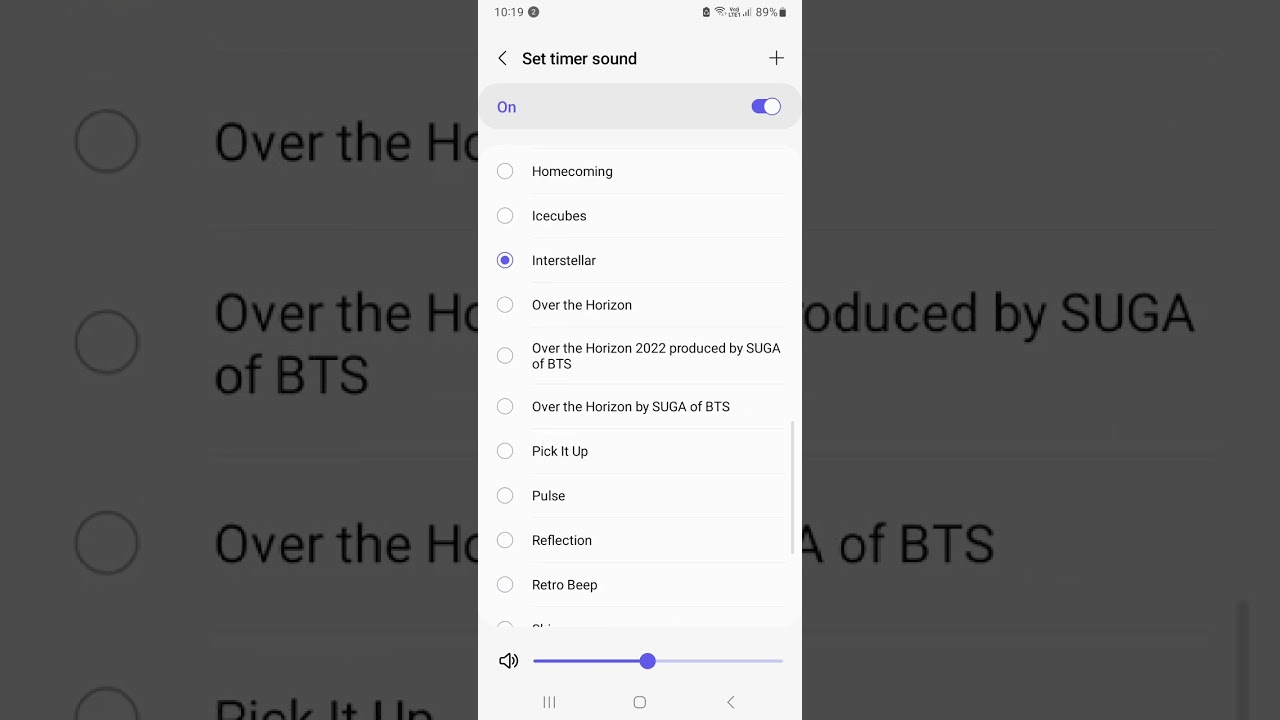 Samsung ringtone sound