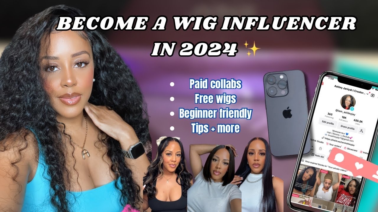 How to: 5 Steps to become a PAID Wig Influencer in 2024 | Beginner friendly