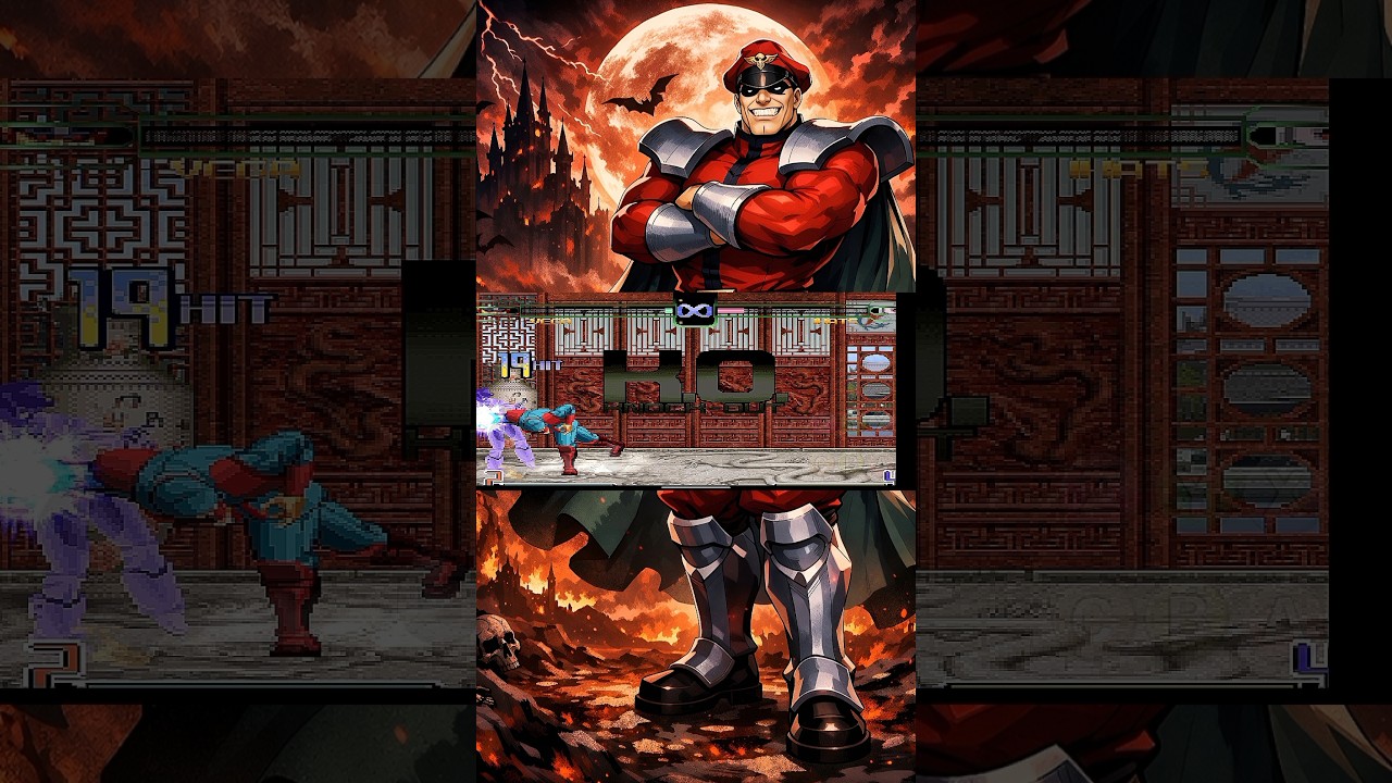 M Bison Title : Vega In a new version #kof2002 #mugen