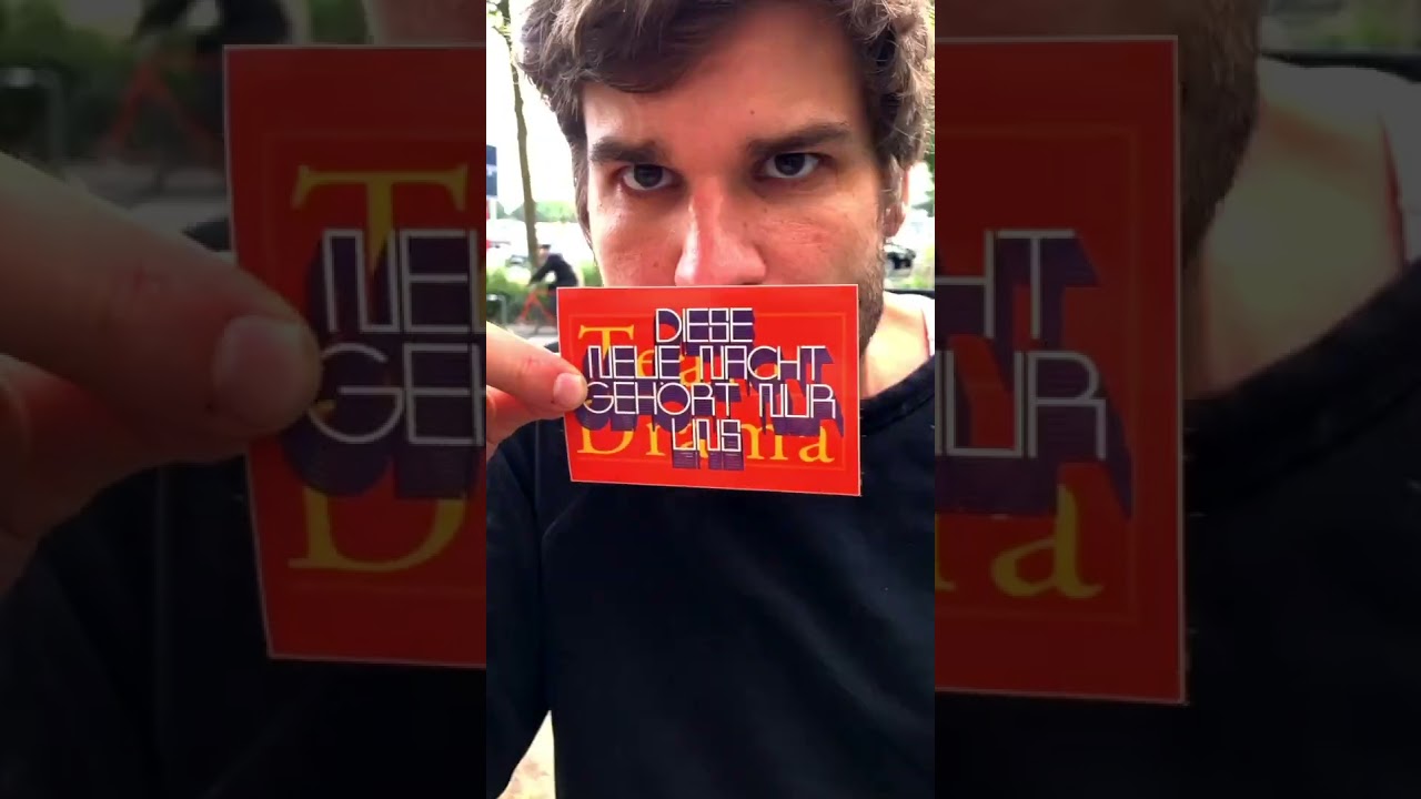 Team Drama - Asteroid Sticker 