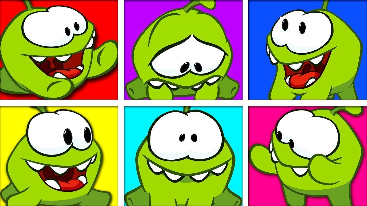 Om Nom está triste y hambriento | Aprenda la expresión con Om Nom
