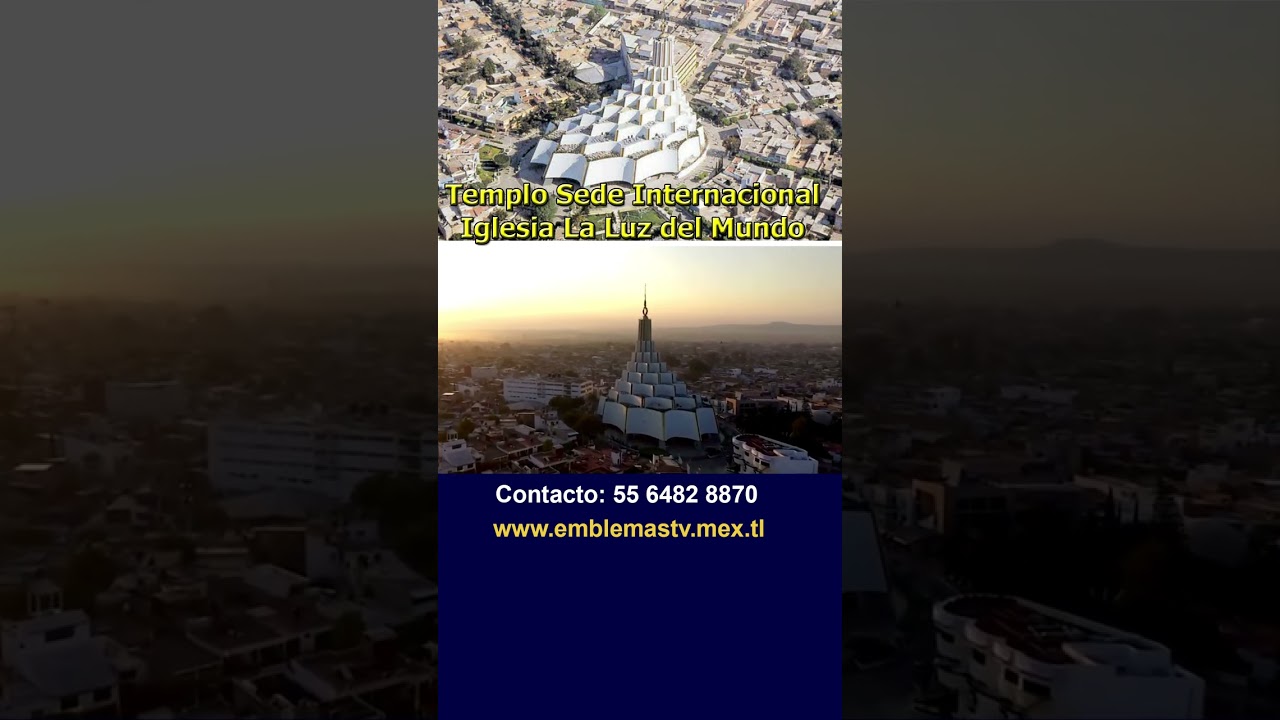 Templo Sede Internacional de la Iglesia La Luz del Mundo Guadalajara  #Lldm m&aacute;s grande del mundo
