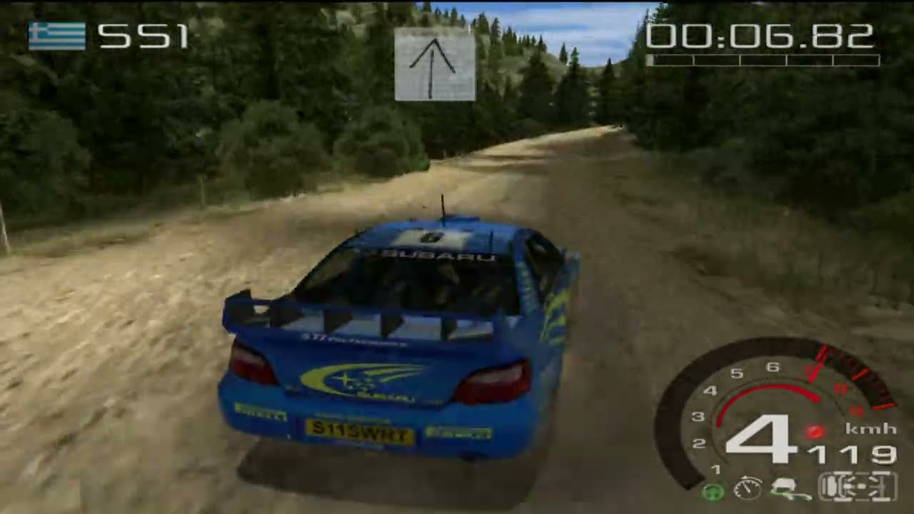 WRC avec Sebastien Loeb Edition 2005 (PS2) - Random Gameplay
