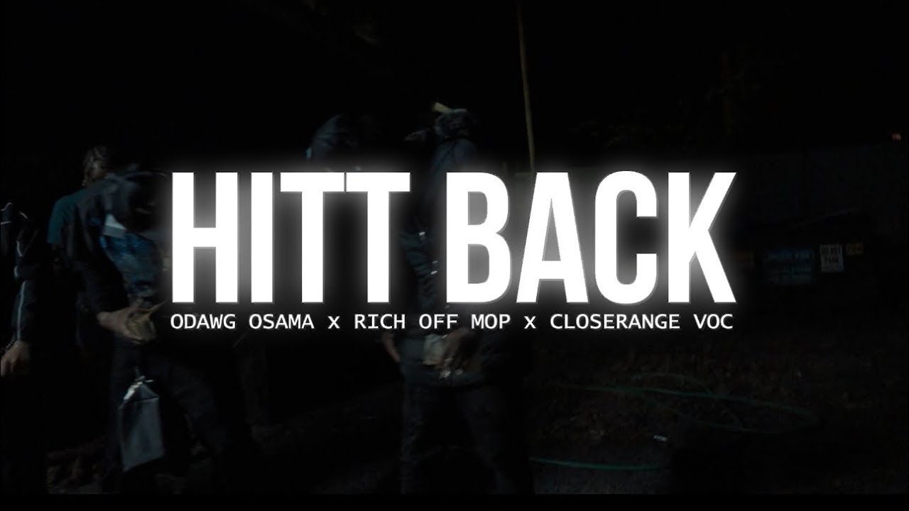 ✍🏾🎥 Hit Back (Official Lyrics Video) - CloseRange Voc X Odawg1600Baby X RichOffMop #Voc #CRVOC 