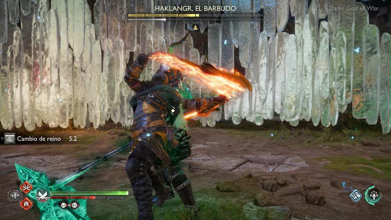 Haklangr el Barbudo NO DAMAGE GMGOW NG + GOD OF WAR Ragnar&ouml;k