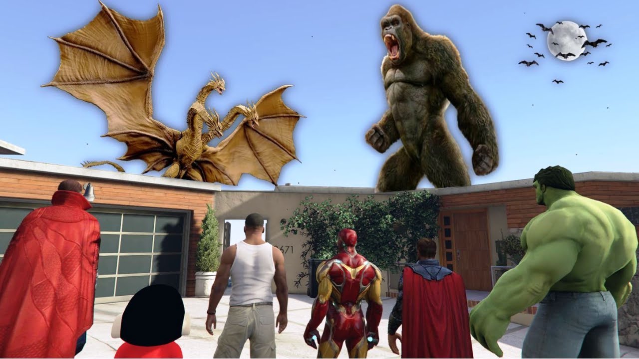 Franklin Find the King Kong in GTA 5