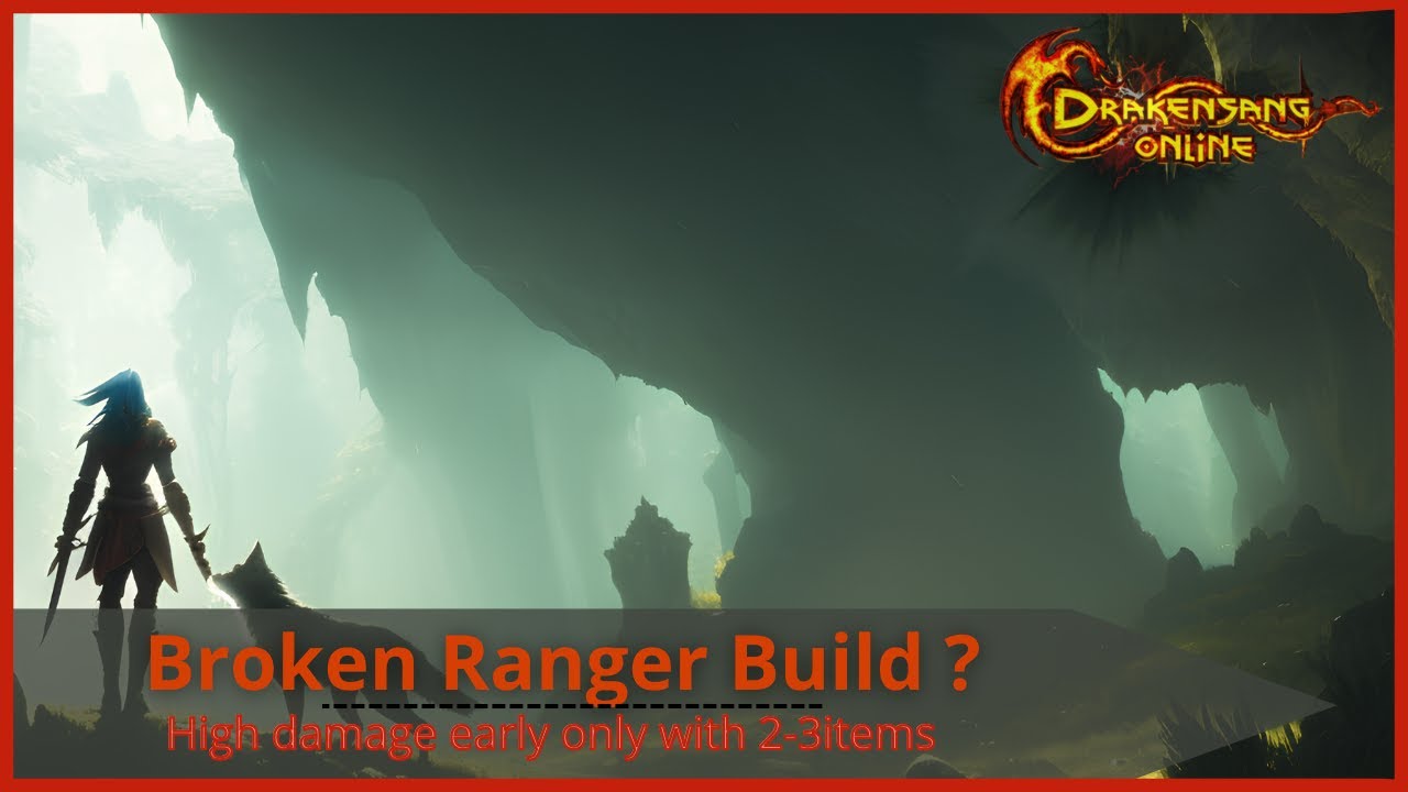 [Drakensang Online] This sick ranger build can broke dso game !