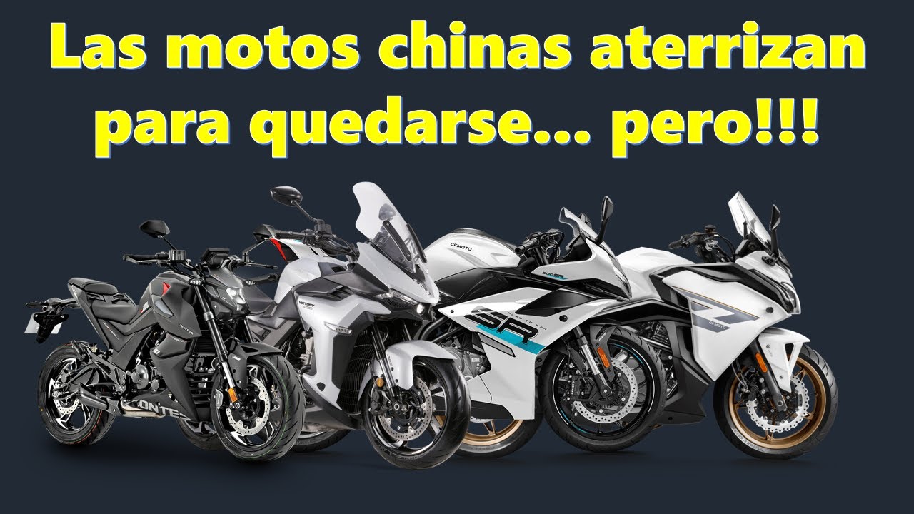 LAS MOTOCICLETAS CHINAS LLEGAN PARA QUEDARSE, PERO... #cfmoto #qjmotor #zontes