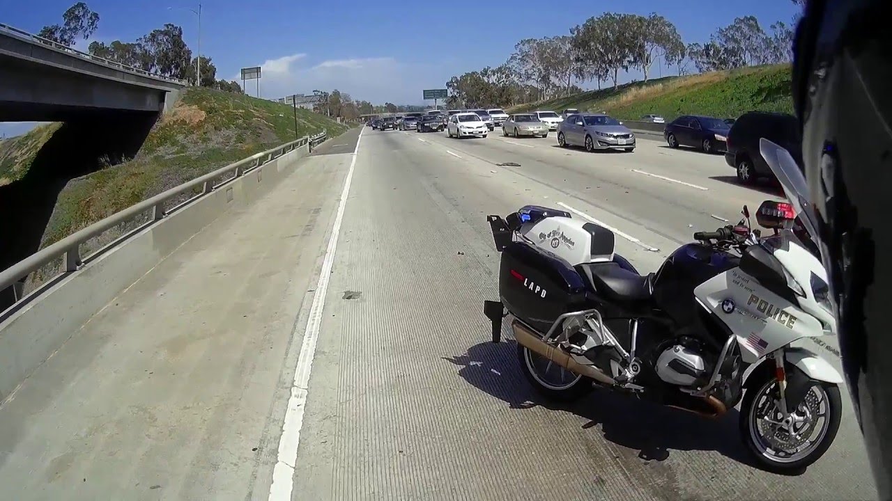 MotorCop MotoVlog ~ The Stuck Honker ~ Push Bars Are Rad!