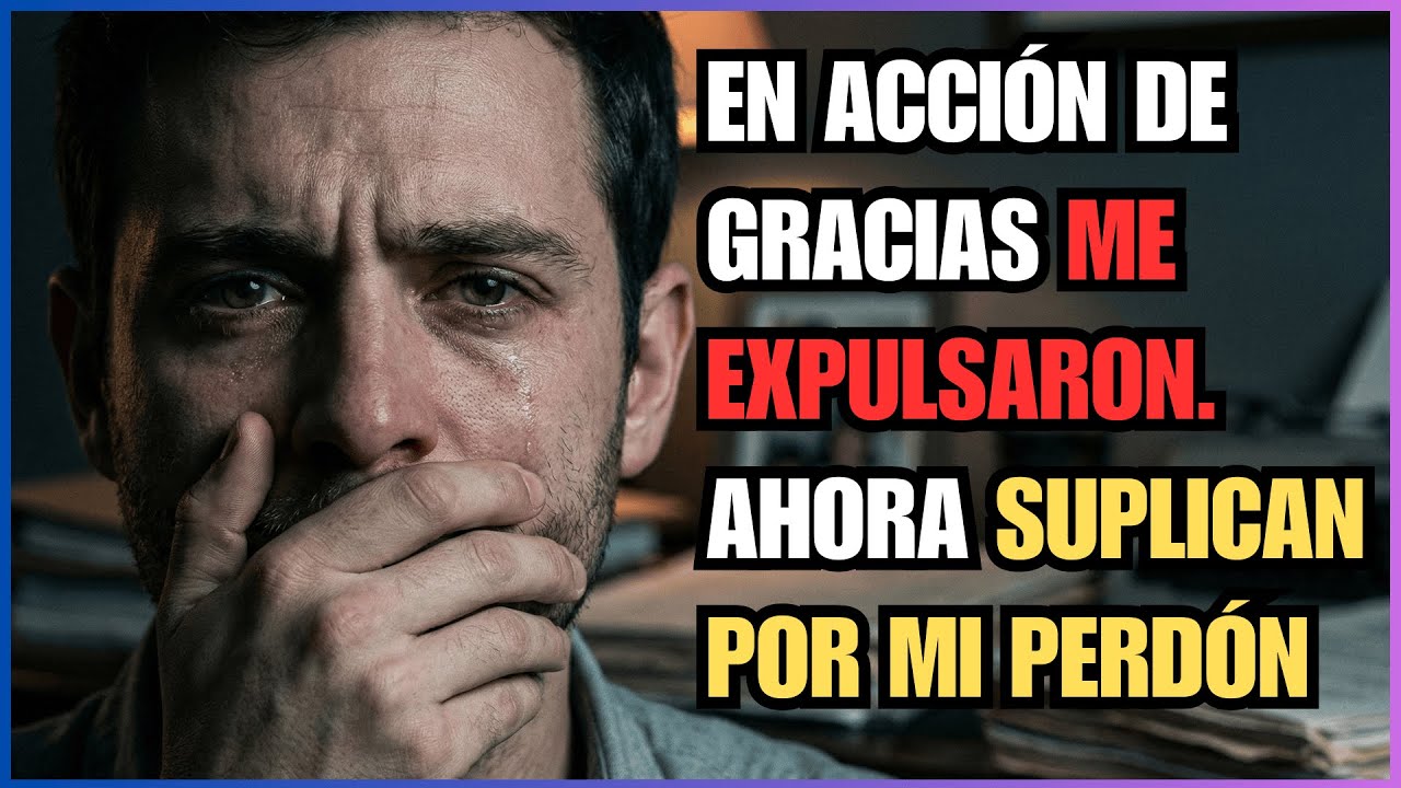 EN ACCIÓN DE GRACIAS ME EXPULSARON. AHORA SUPLICAN POR MI PERDÓN