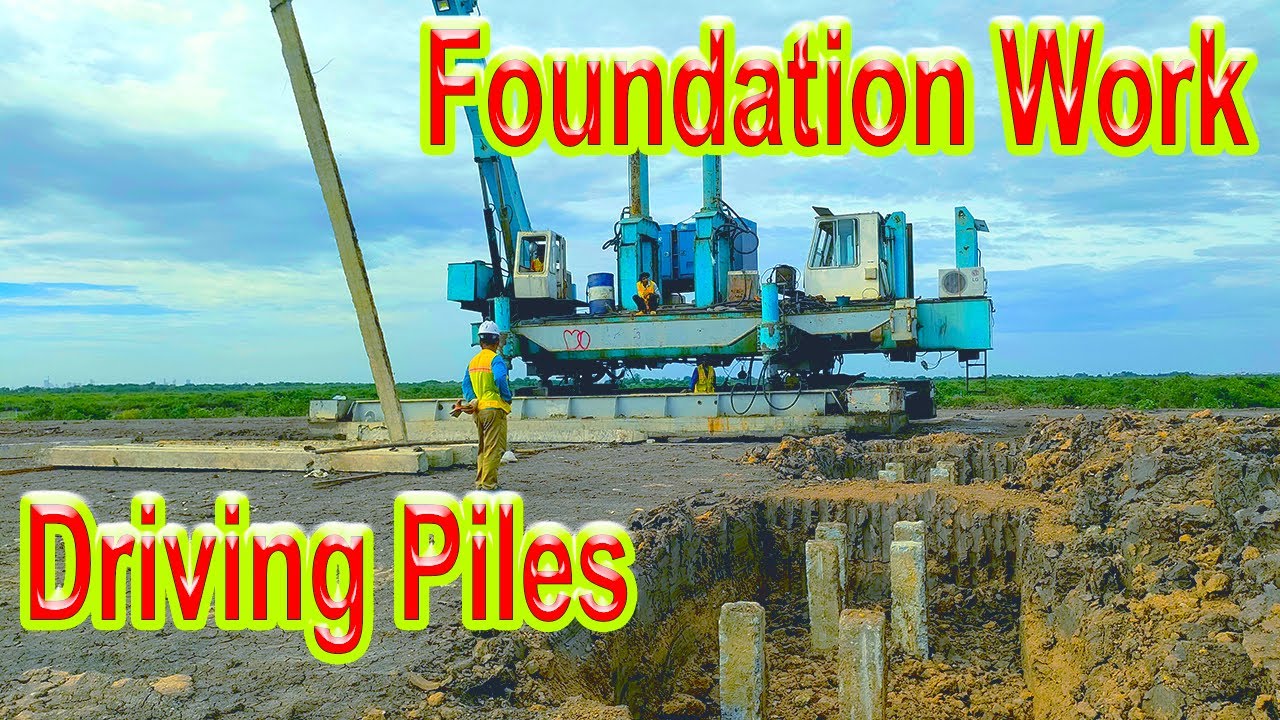 Phnom Penh Construction Projects  Foundation & Pile Cap Engineering in Action
