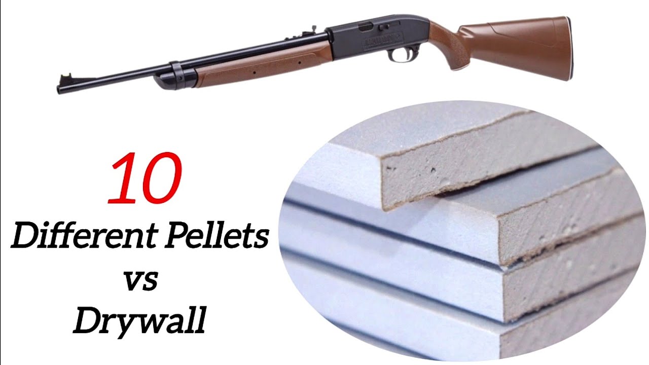 Crosman 2100 Classic vs Drywall