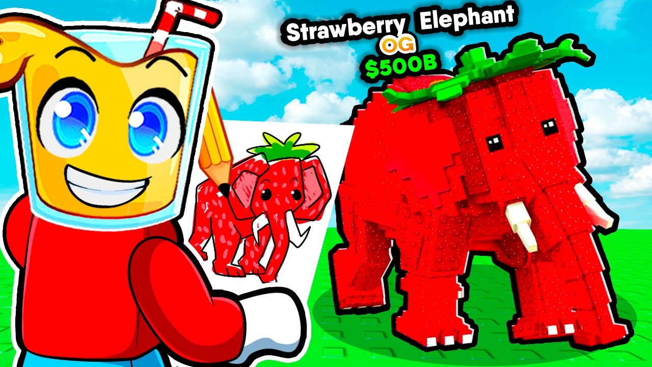 Roblox But Every Brainrot I Draw Comes to LIFE