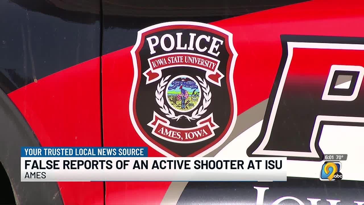 Police find &lsquo;no credible threat&rsquo; after receiving reports of active shooter on Iowa State campus