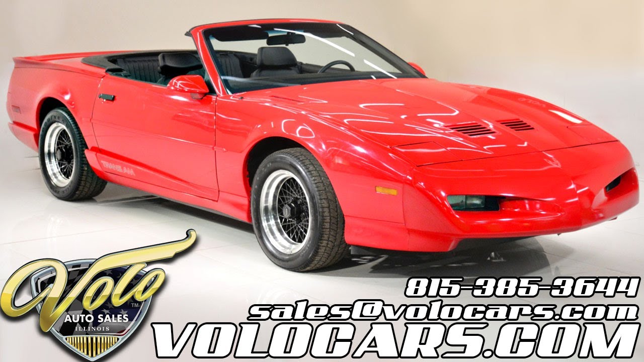 1992 Pontiac Trans AM for sale at Volo Auto Museum (V19761)