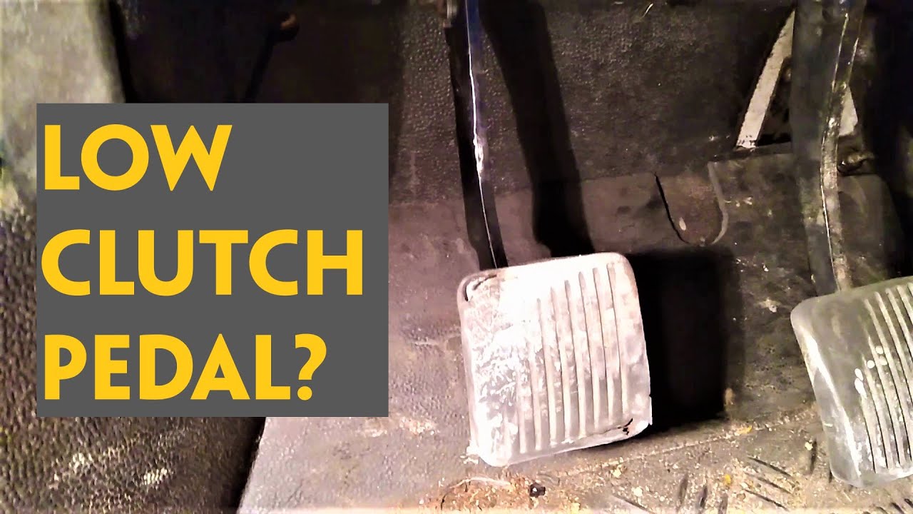 Low clutch pedal on a Defender - Master/slave cylinder replacement on a 300Tdi