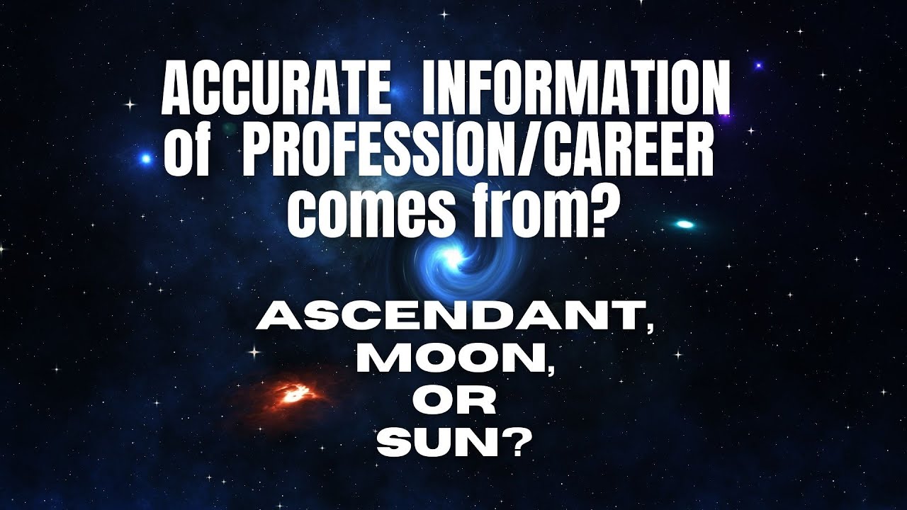 Studying your Profession from Ascendant/Moon/Divisional Charts - Which charts to use & How?