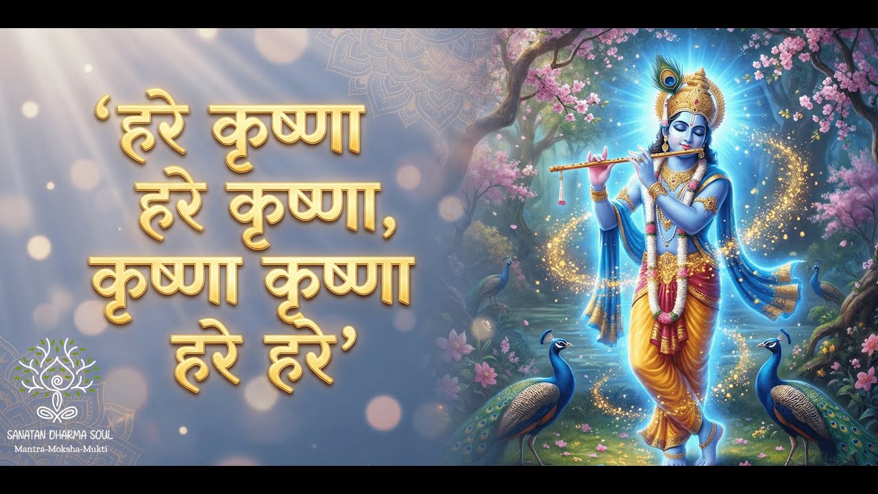 Hare Krishna Hare Rama Maha Mantra | Meditation Chanting | Powerful Healing Mantra