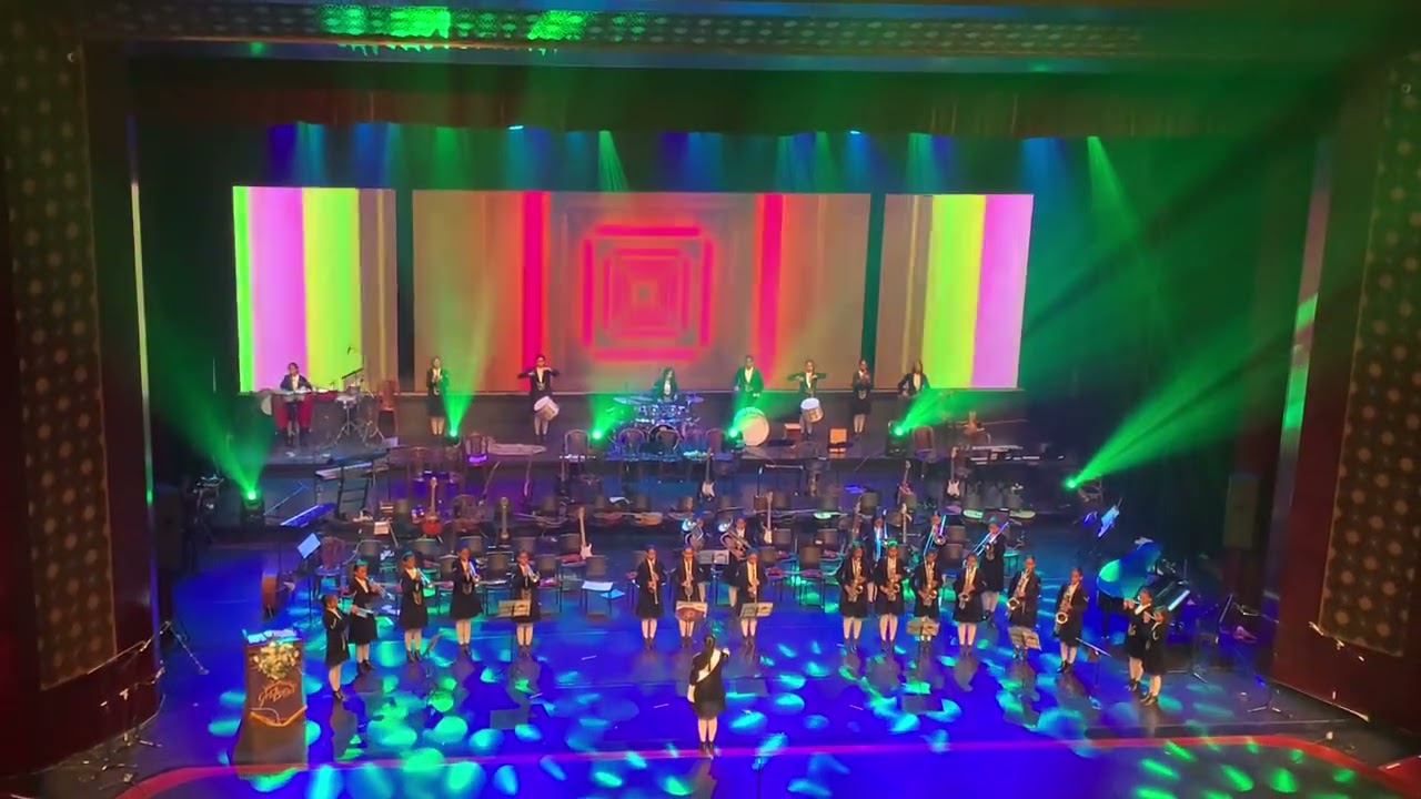 MUSAEUS senior brass band - symphonies of a perfectionism/Grazioso-24 / Shevanya perera roll drummer