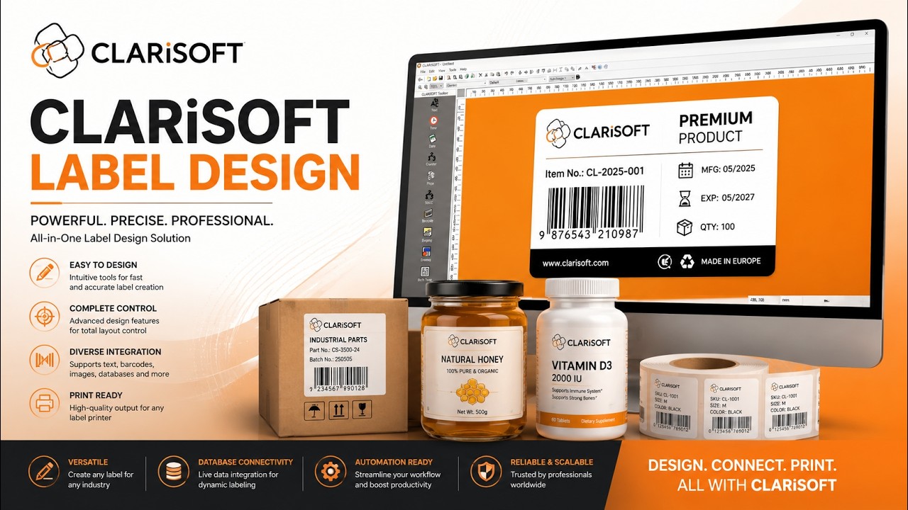 CLARiSOFT Label Design