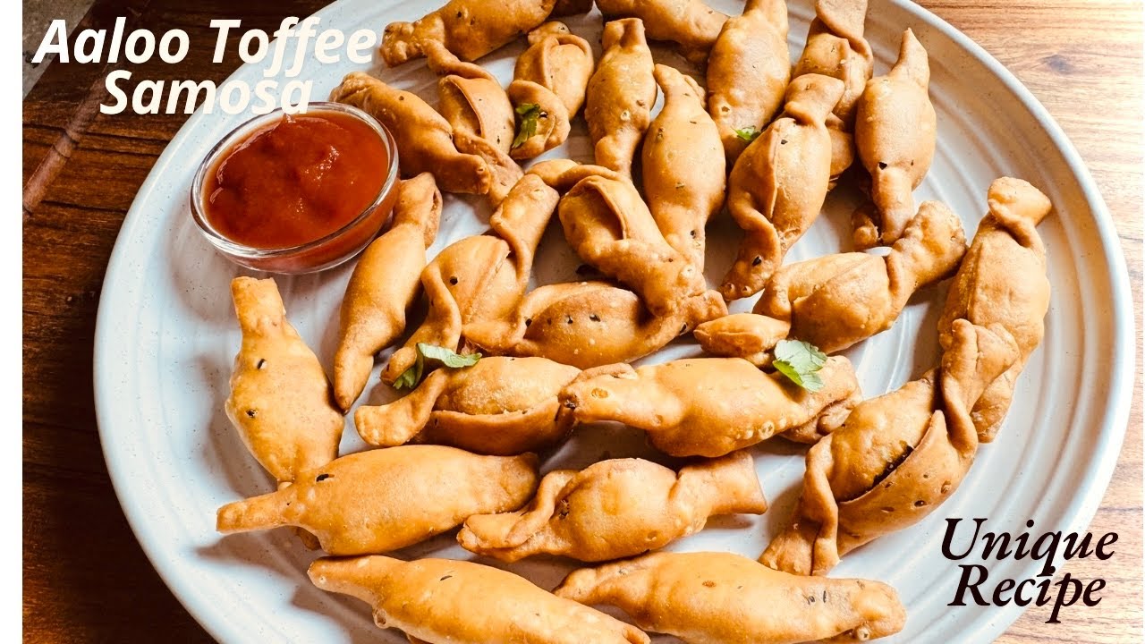 Aloo Toffee Samosa Recipe Ramadan Special | Crispy and Yummy Aloo Toffee Recipe | bycookwithfahmeeda