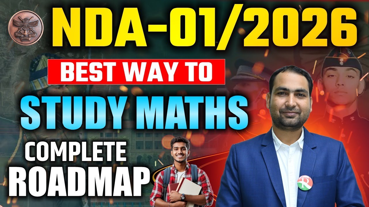 NDA Maths Official Syllabus 2026 | NDA Maths Course Plan | NDA Maths Syllabus 2025 | NDA Maths  2026