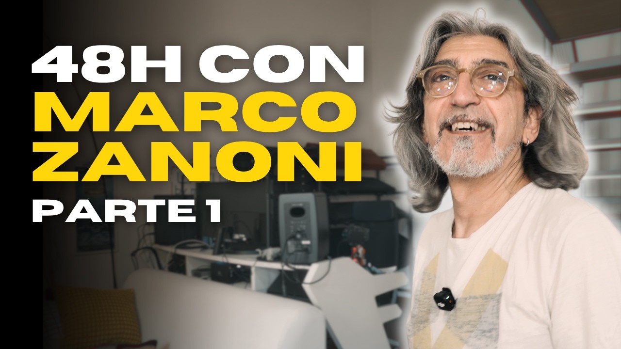 48 ore con Marco Zanoni (parte 1) - Backstage di SAPIENS, il nuovo progetto