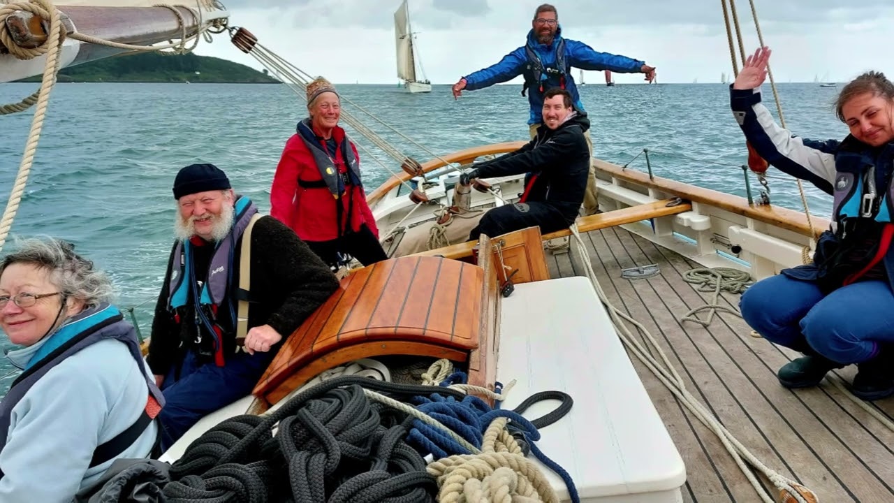 Sailing on the Pilot Cutter Tallulah - Falmouth Classics June 2024