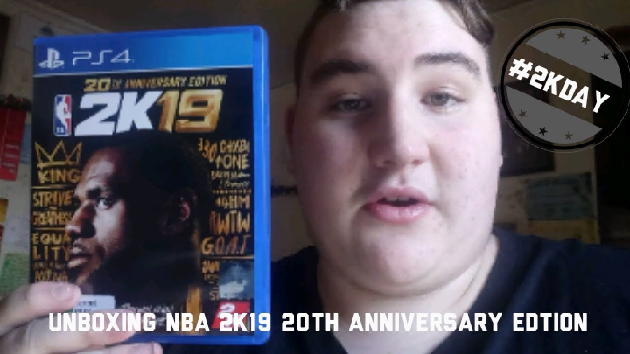 *NEW* Unboxing NBA 2K19 20th Anniversary Edition