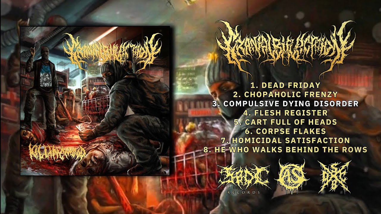 CRANIAL BIFURCATION - KILLING MOOD [FULL EP STREAM] (2025) SLAMMING BRUTAL DEATH METAL