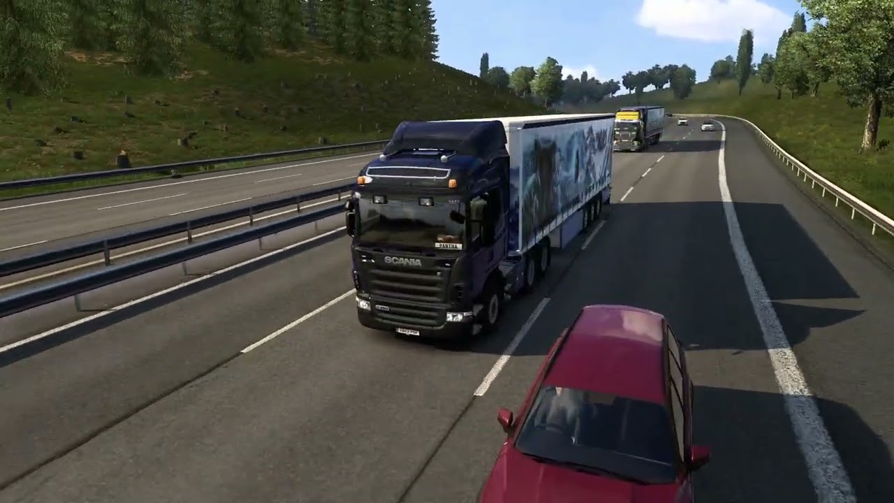 SCANIA G convoy run