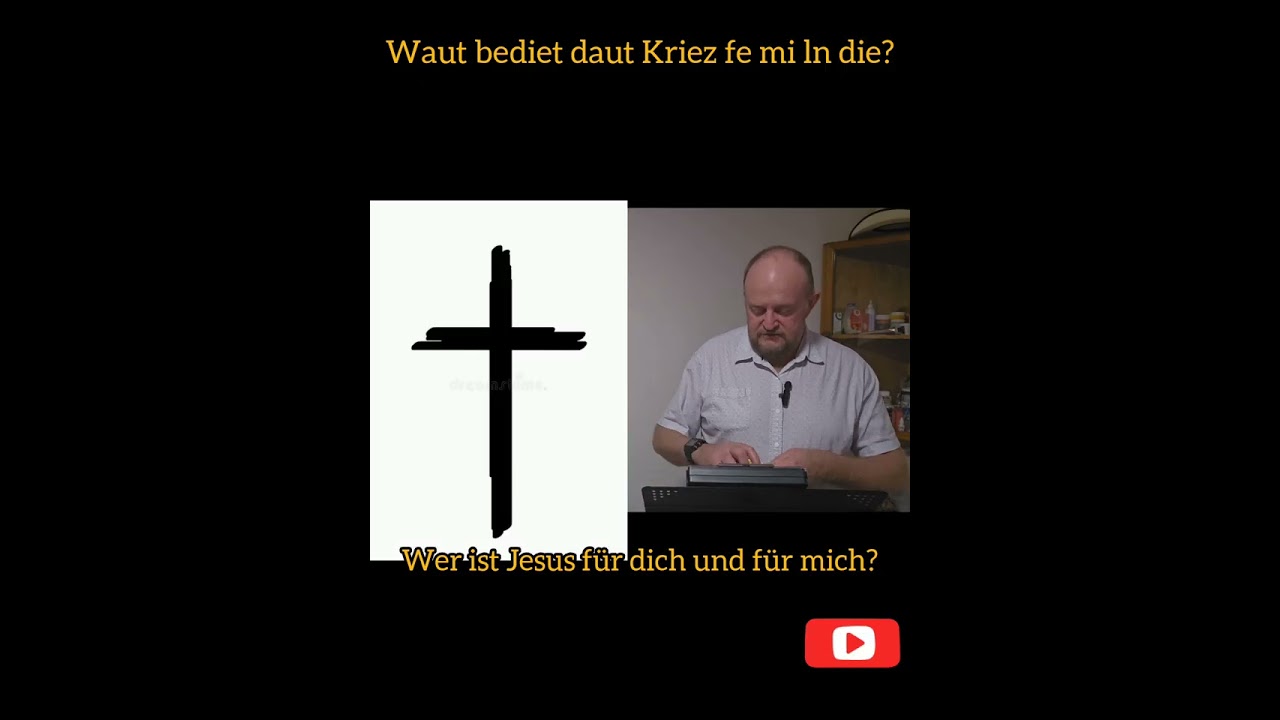 Wer ist Jesus am Kreuz für mich und dich?