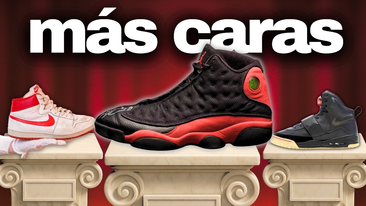 Las 10 ZAPATILLAS MÁS CARAS de la HISTORIA