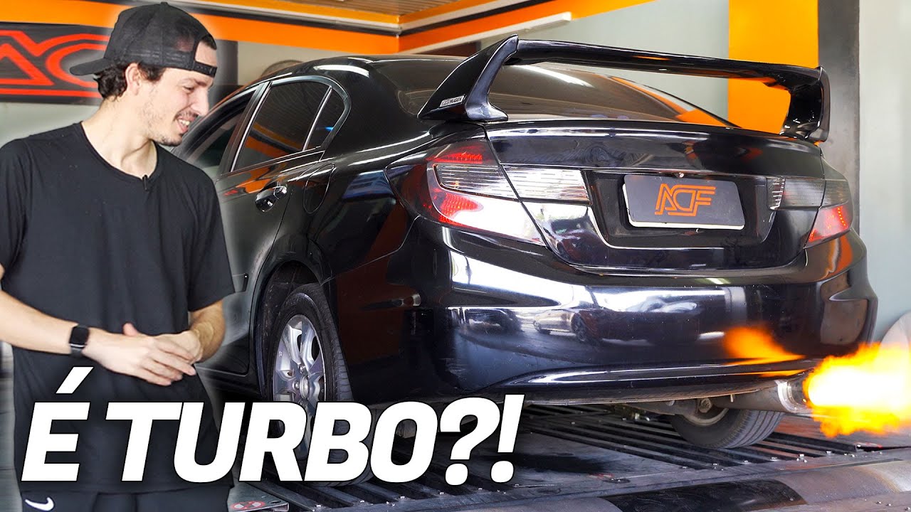 ESSE NÃO É QUALQUER HONDA CIVIC 1.8!
