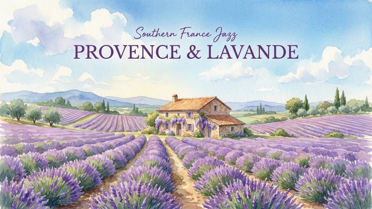 PROVENCE & LAVANDE 💜 French Instrumental Music — Southern France Playlist | Valensole Fields