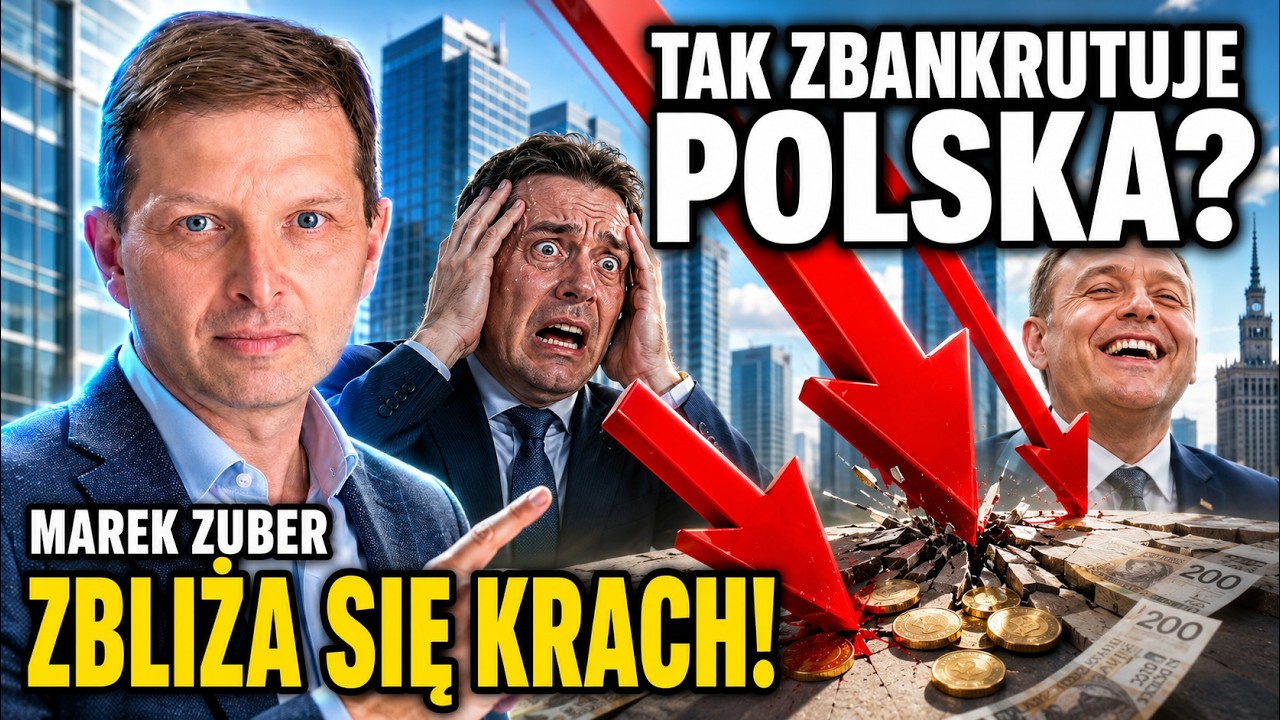 EURO PO 5,50 ZŁ? Marek Zuber ostrzega przed kryzysem i powt&oacute;rką brytyjskiego scenariusza z 2022 roku