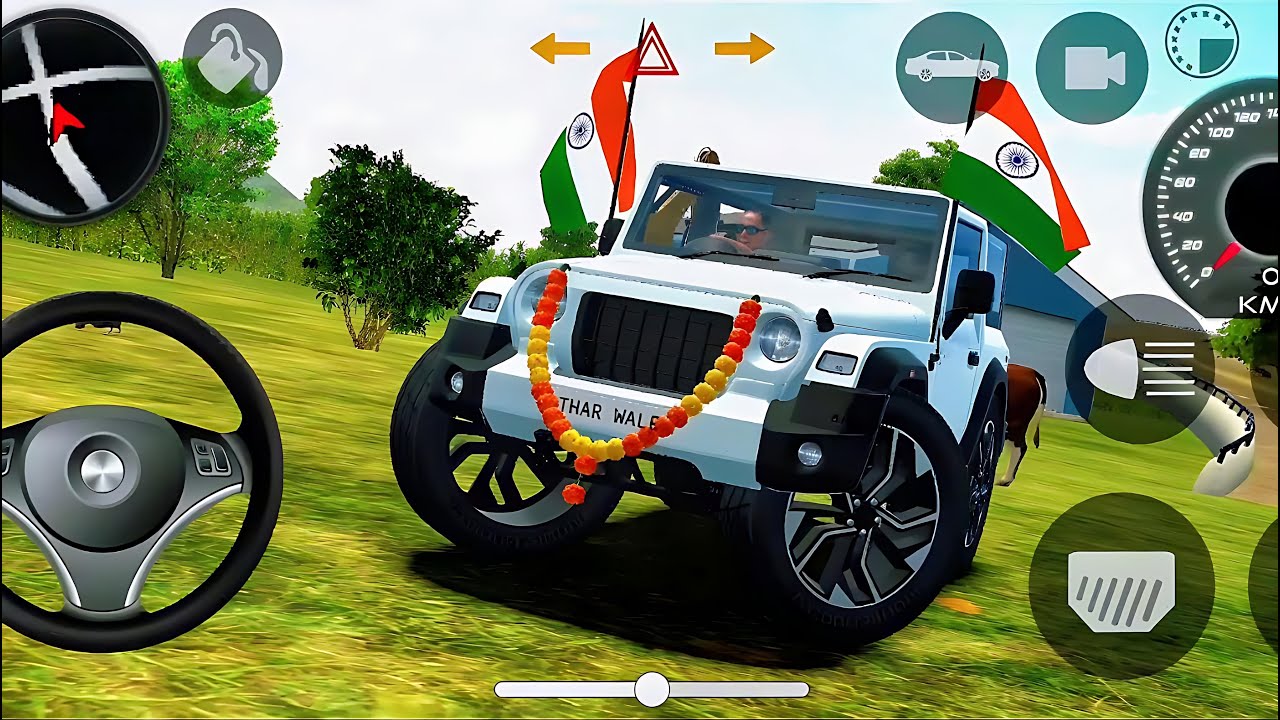 Modified Mahindra Thar😈Games:Indian Thar (Gadi Wala Games) Car Game Android Game - Android Gameplay