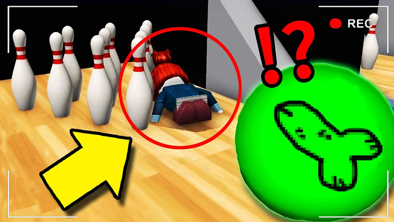 【Roblox】逃離恐怖保齡球館!!有人要一起打保齡球嗎?你當球。【恐怖遊戲】