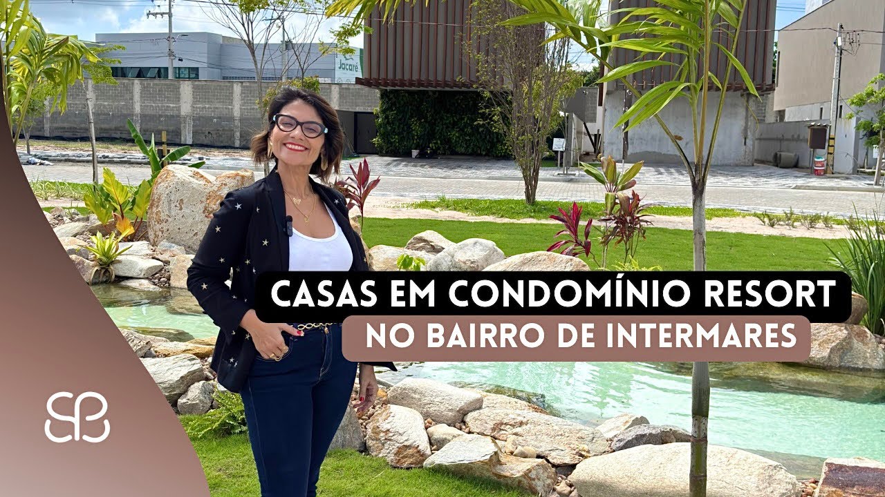 Casas de luxo em condomínio resort em Intermares, Cabedelo - PB