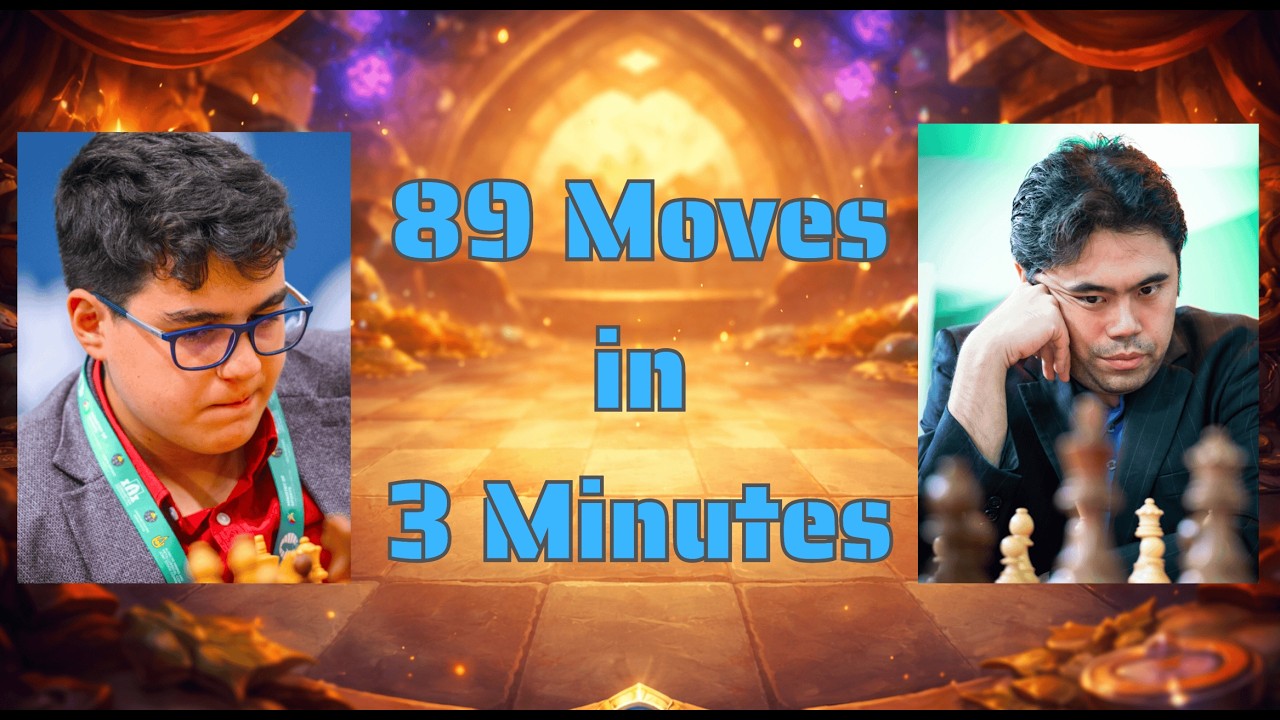 Crazy Dance in 3 Minutes: Yağız Kaan Erdoğmuş - Hikaru Nakamura