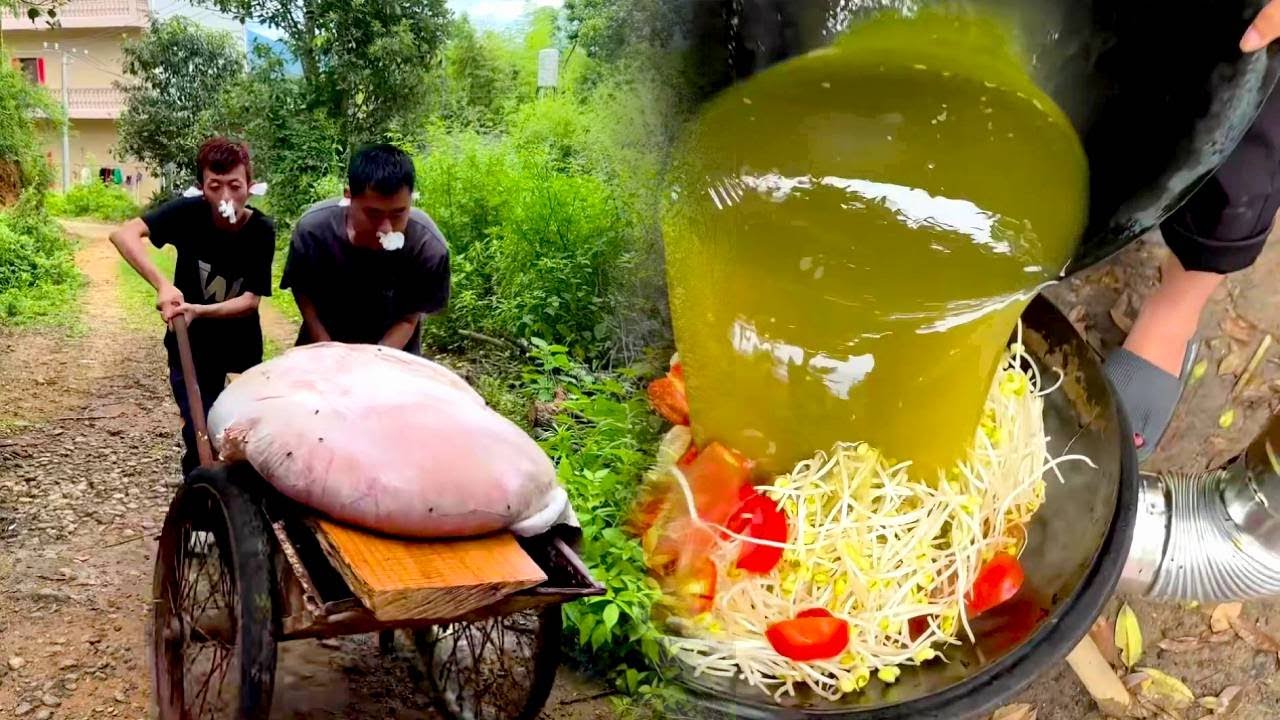 牛瘪美食，闻着臭吃着香