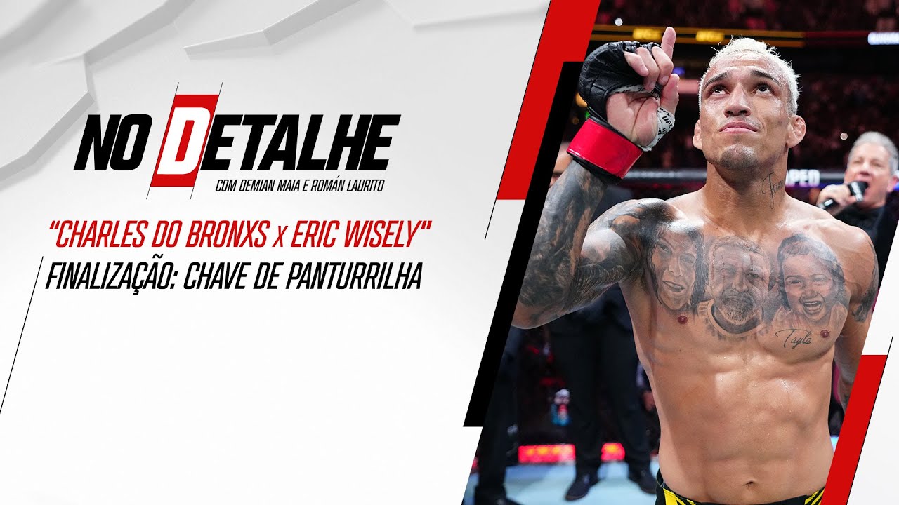 NO DETALHE com Demian Maia e Román Laurito: A Chave de Panturrilha de Charles do Bronxs