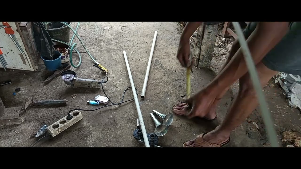 Membuat klakson byeng byeng ( Hino RK )