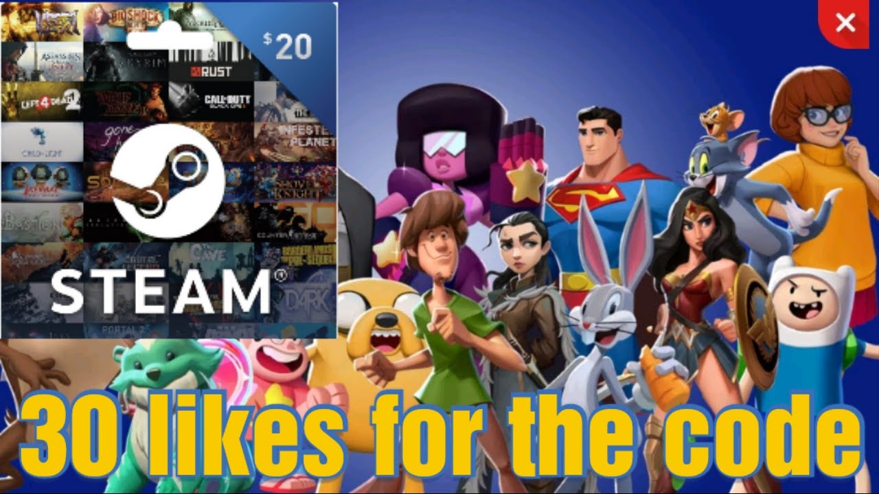 Multiversus. Steam gift card giveaway #6