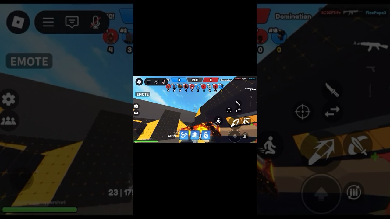 How good am I  from 1/10 #roblox #robloxshooter