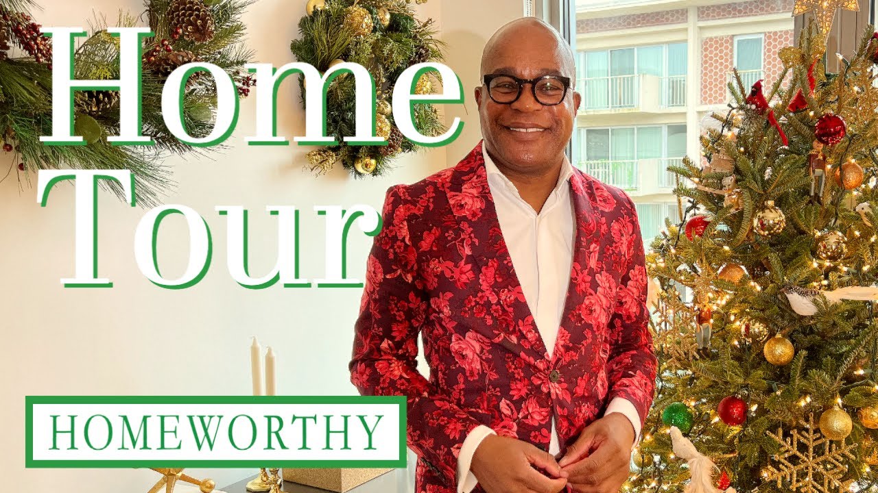 CHRISTMAS TOUR | Inside a Festive Washington D.C. Apartment