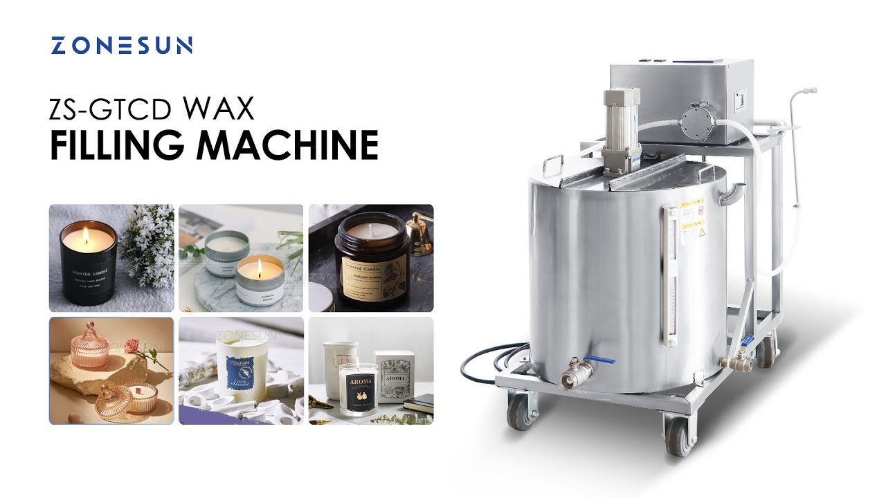 How To Use Semi Automatic Gear Pump Wax Liquid Filling Melting and Mixing Machine