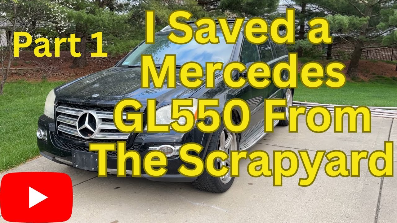 I saved a Mercedes GL 550 from the scrapyard: Part 1