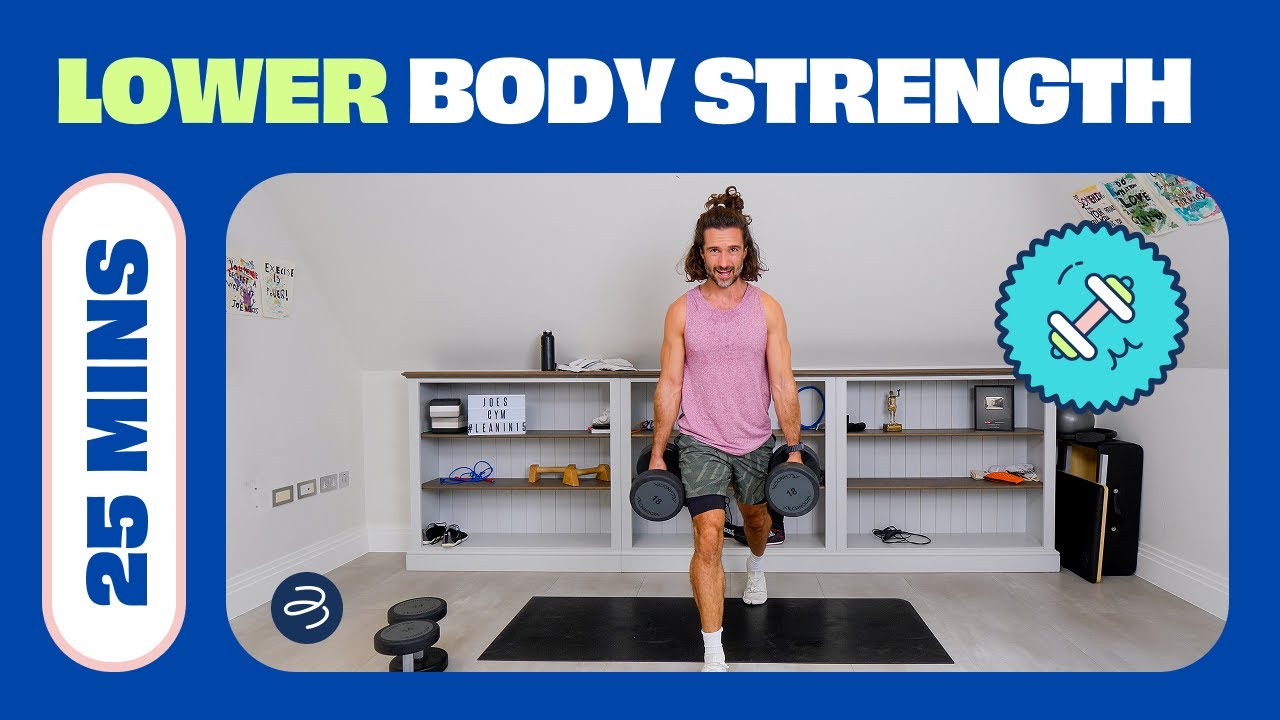 25 Minute Lower Body STRENGTH Workout | Joe Wicks Workouts